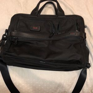 Black tumi bag